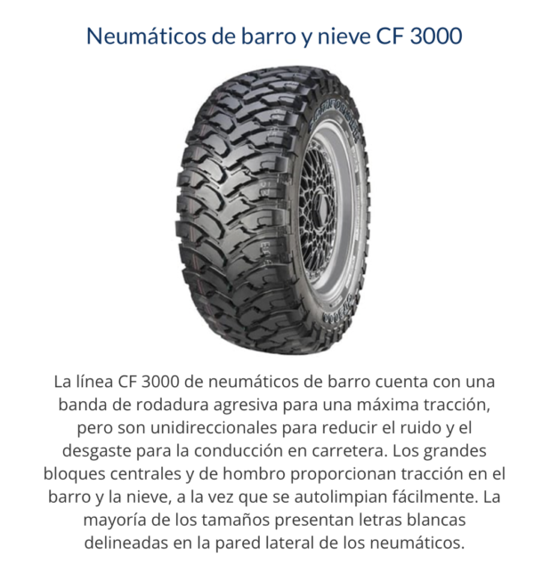 235/75R15LT 6PR 104/101Q CF3000 COMFORSER