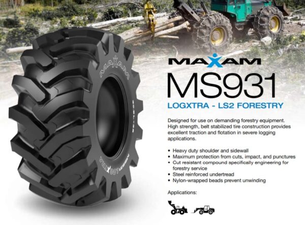 24.5-32 20PR MS931 LS2 MAXAM TL